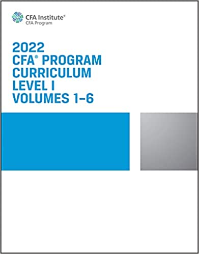 2022 CFA Program Curriculum Level I Box Set - Orginal Pdf
